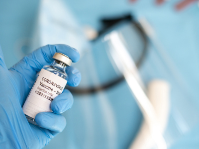 Covid vaccine bottle