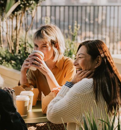 Drinking Coffee
