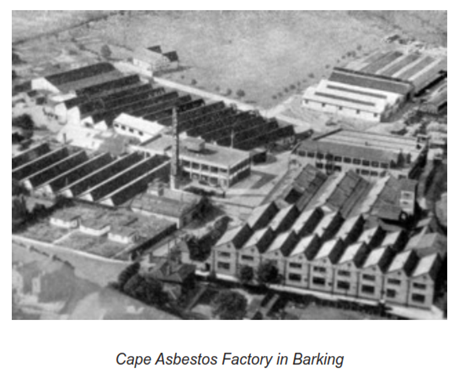 Cape Asbestos Factory in Barking