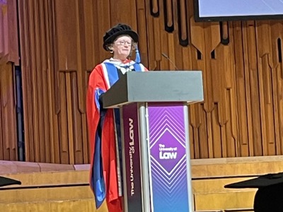 Frances Swaine Honorary Doctorate