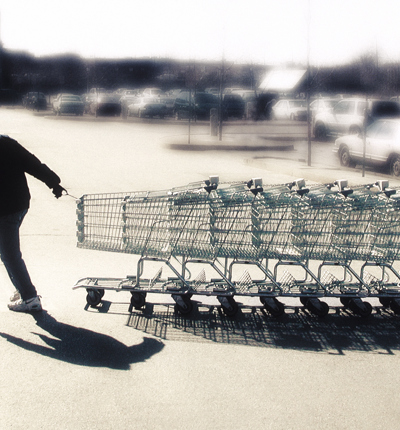 Collecting the Shopping Carts