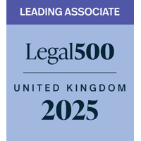 Legal 500 Leading Associate logo 2025